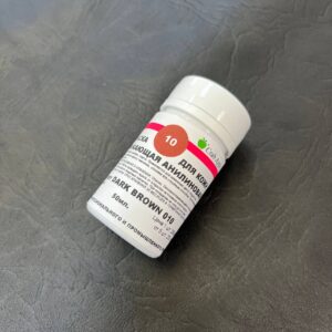 Краска BASE COAT DYE проникающая для натуральной кожи, цвет темно-коричневый, 50 мл