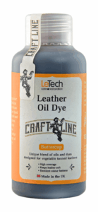 Краска для кожи на масляной основе LeTech Leather Oil Dye, цвета в ассортименте, 100 мл