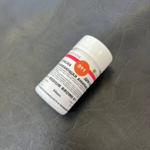 Краска BASE COAT DYE проникающая для натуральной кожи, цвет коричневый, 50 мл