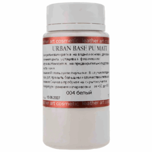 Краска покрывная Urban Base PU Matt, цвет белый, 100 мл
