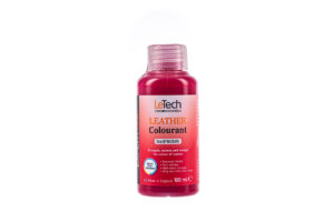 Покрывная краска для кожи LeTech Leather Colourant, цвет малиновый