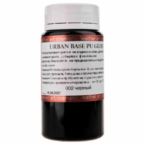 Краска покрывная Urban Base PU Gloss, цвет черный, 100 мл