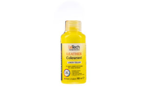 Покрывная краска для кожи LeTech Leather Colourant, цвет лимонный желтый